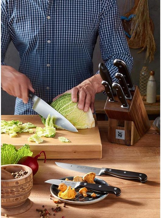 Produktbild WMF Santokumesser SPITZENKLASSE PLUS Schwarz (18 cm)