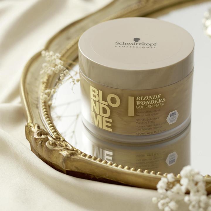 Actual product image Schwarzkopf Blondme - Blonde Wonders Golden Mask (450 ml)