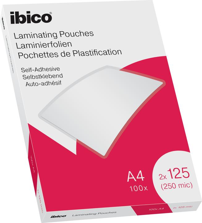 Ibico Film de plastification A4, 125 µm 100 pièces (A4, 100 pièce(s), 125 µm)