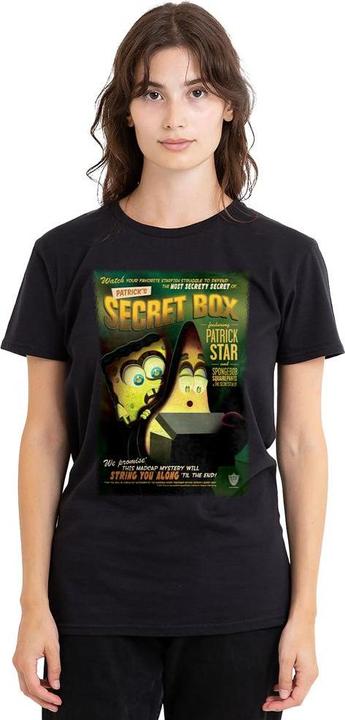 Immagine prodotto Spongebob Squarepants Patrick's Secret Box Maglietta Adulto Unisex (L)