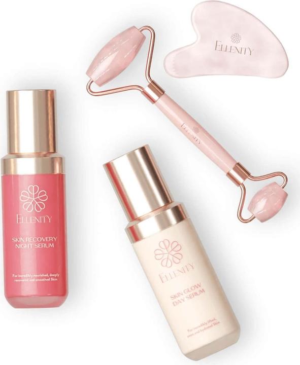 Image du produit Ellenity - Kit Hyaluron Booster Rose Quartz (Set soin du visage)