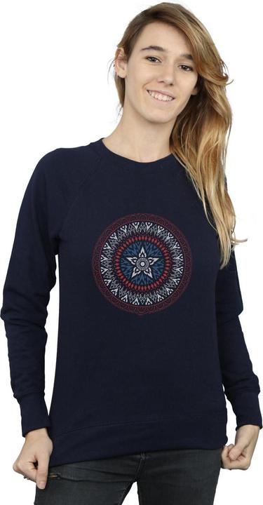 Produktbild Captain America Ornamental Shield Sweatshirt (XL)