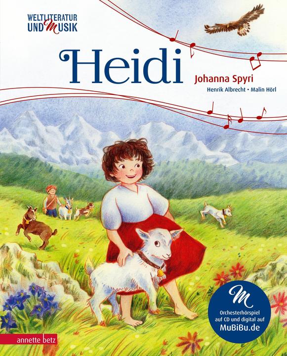 Actual product image Albrecht:Heidi (World literature and music (Henrik Albrecht, Joanna Spyri, German)