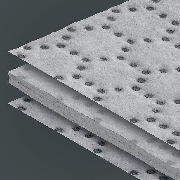 Image du produit kaiserkraft Absorbant PRO pour huile (100 pcs)