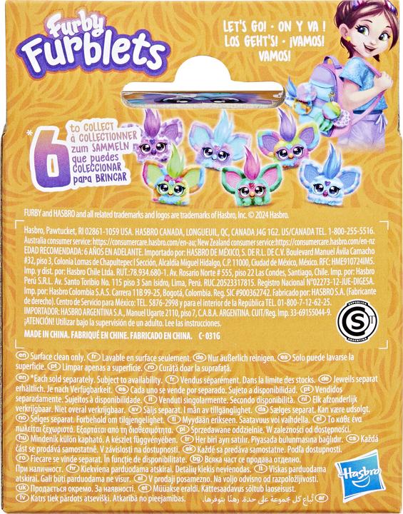 Actual product image Furby Furblets Luv-Lee Mini electronic plush toy (6.50 cm)