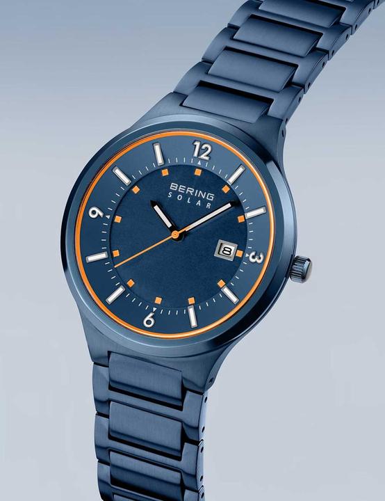 Produktbild Bering 14442-797 Slim Solar Herrenuhr 42mm 5ATM (Analoguhr)