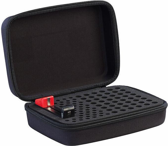 Actual product image TKA Storage case for 96 batteries with battery tester