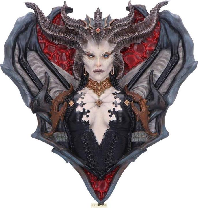 Actual product image Nemesis Now Diablo IV wall decoration Lilith 30 cm (30 x 27 x 6 cm)