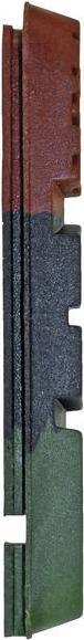 Actual product image Promax V-brake shoe replacement pad pair 70mm C 3 T (Rubber)