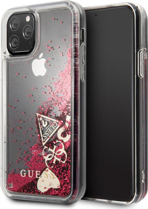 Actual product image Guess Hard Cover Glitter Hearts (Apple iPhone 11 Pro)