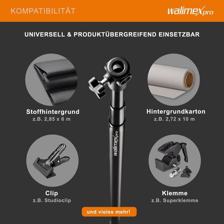 Actual product image Walimex Telescope background rod (3 cm, 307 cm)