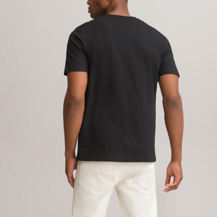 Image du produit La Redoute Collections T-shirt avec col en V (3XL)