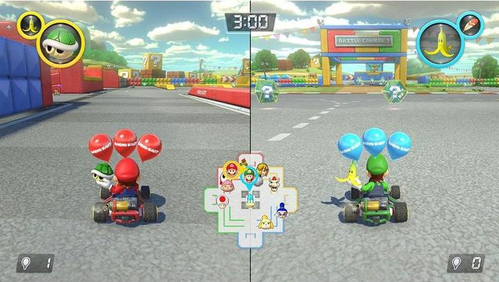 Actual product image Nintendo Mario Kart 8 Deluxe (Switch, DE)