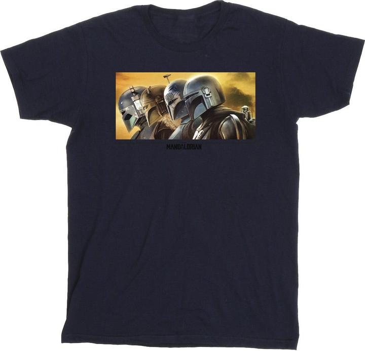 Star Wars The Mandalorian Painted Group TShirt (4XL)