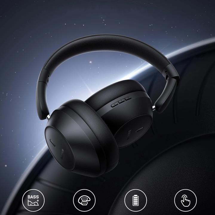 Produktbild Baseus Bass 30 Max Wireless Headphones (black) (50 h, Kabellos)