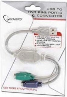 Immagine prodotto Gembird Adattatore tastiera/mouse UAPS12 (0.30 m, USB 1.1)