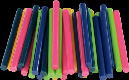 Immagine prodotto Rapid Colla stick colorata moderna Ø7x90mm 36 pezzi