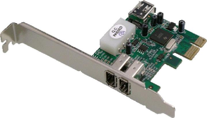 Produktbild Dawicontrol DC-1394 PCIe - 2+1 - Port IEEE 1394 FireWire PCI-Express Controller