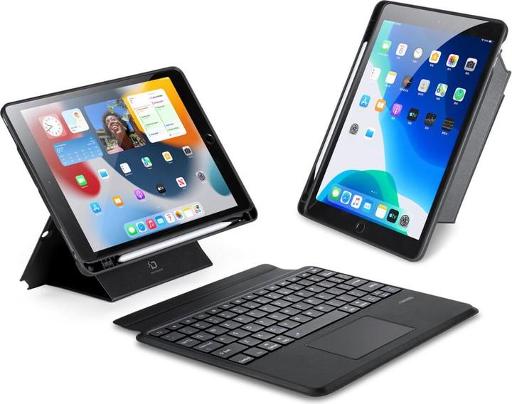 Immagine prodotto Dux Ducis - DK Tastatur (CH, iPad Pro 10.5 2017 (1. Gen), iPad 8, iPad Air 2019 (3. Gen), IPad 9, iPad 7)
