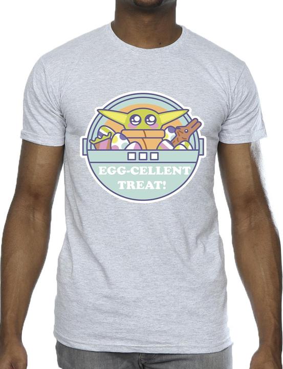 Actual product image Star Wars Mens The Mandalorian Eggcellent Easter T-Shirt (4XL)