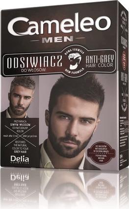 Image du produit Delia Cosmetics Delia Anti Grey Hair Color for Men Natural Brown Hair (Coloration anti-gris pour les hommes)