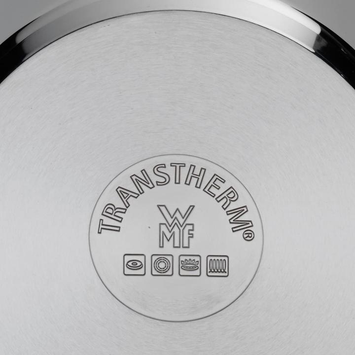 Produktbild WMF Glasdeckel Pfannendeckel 24cm Kochtopfdeckel Ersatzdeckel Metallknauf (24 cm, Glas, Metall)