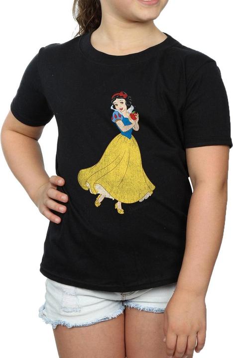 Actual product image Snow White Girls Cotton T-Shirt (116)