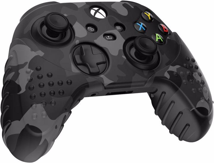 Actual product image Piranha Protective Silicone Skin (grey Camo) (Xbox One X, Xbox One S, Xbox Series S, Xbox Series X)