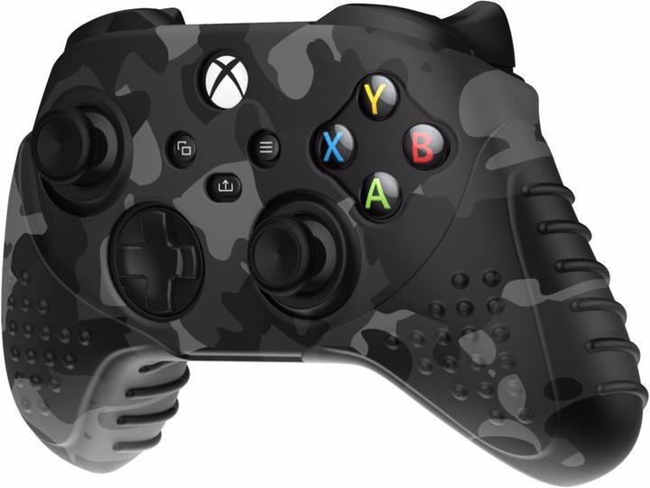 Actual product image Piranha Protective Silicone Skin (grey Camo) (Xbox One X, Xbox One S, Xbox Series S, Xbox Series X)