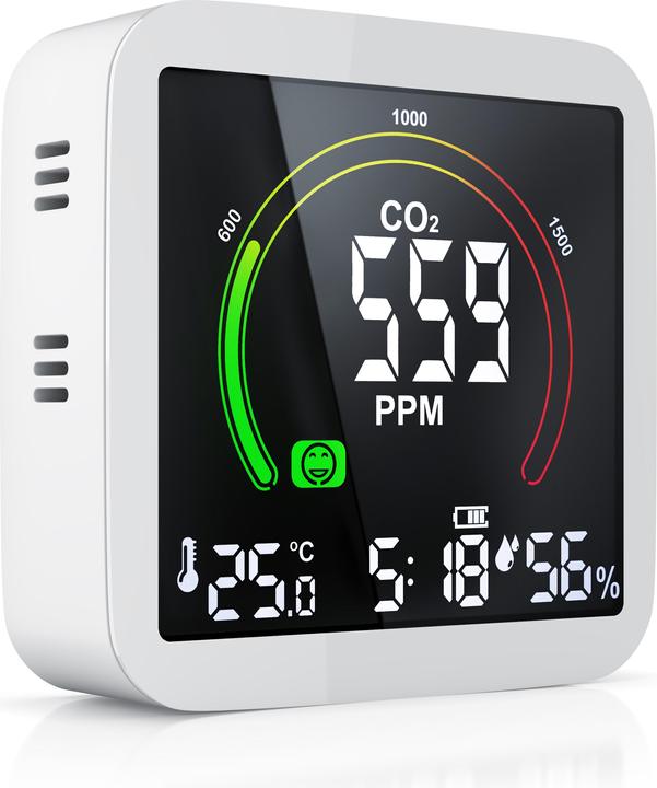 Actual product image Brandson CO2 meter
