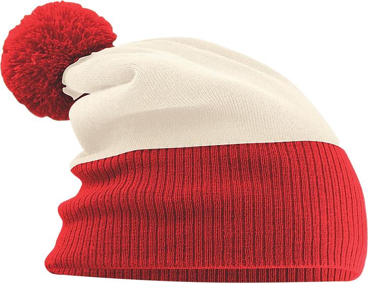 Actual product image Beechfield Unisex Adult Snowstar Two Tone Beanie (One size)