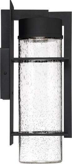 Produktbild Elstead Lighting Eames LED Aussen-Aussenwandleuchte 41cm Erde Schwarz Klar IP44 (800 lm)