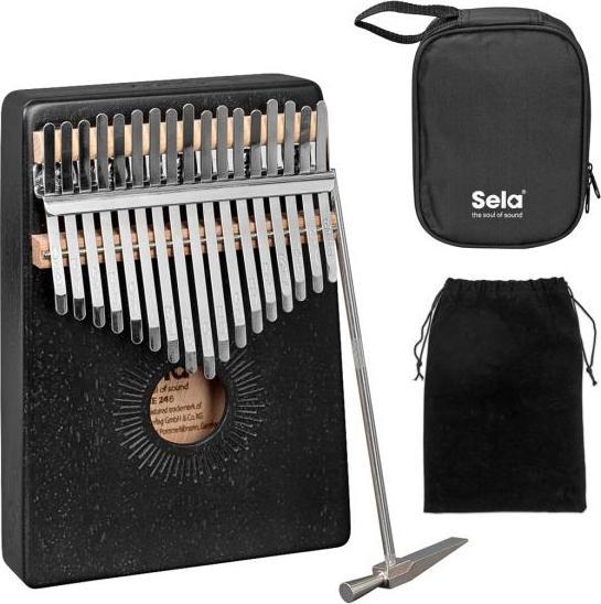 Image du produit Sela SE246 Kalimba acajou 17 noir (Percussion)