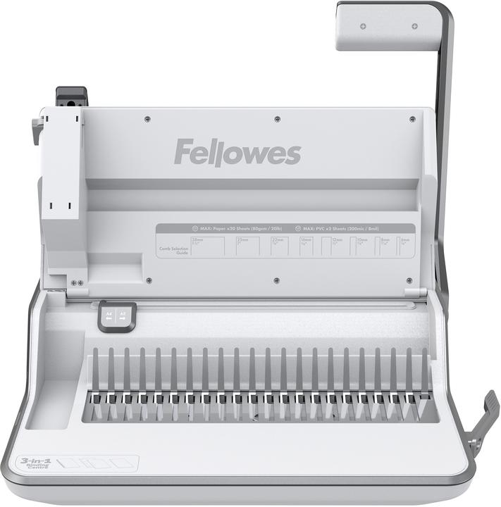 Image du produit Fellowes Machine à relier Lyra 3 en 1 300 pages (Reliure en plastique)