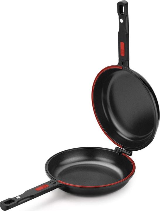 Immagine prodotto BRA Padella doppia (20 cm, Padella per friggere, Alluminio)