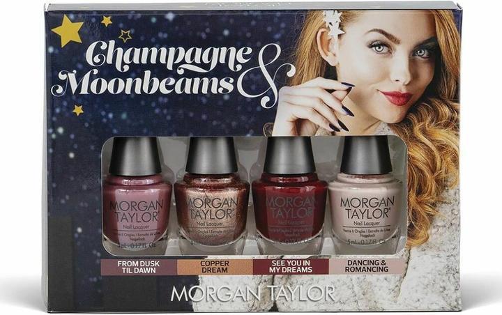 Actual product image Morgan Taylor CHAMPAGNE & MOONBEAMS LOTE 4 pz