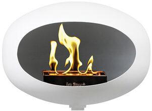 Image du produit Le Feu Cheminée Bio Ethanol Wall - Blanc (52 x 35 x 35 cm)