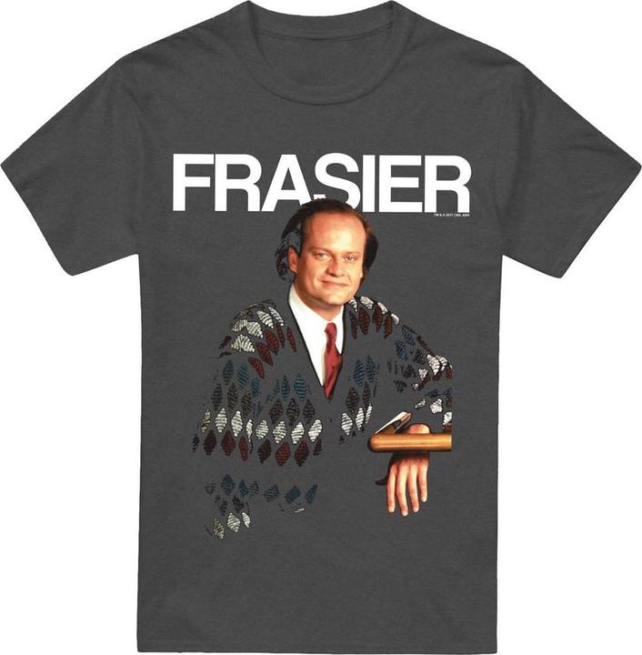 Actual product image Cheers Unisex Adult Frasier Crane T-Shirt (XL)