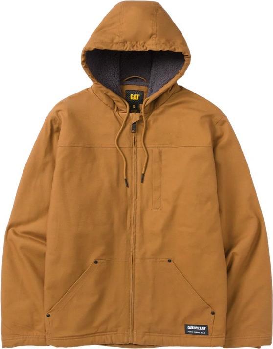 Actual product image Cat Mens Sherpa Lined Hooded Jacket (XL)