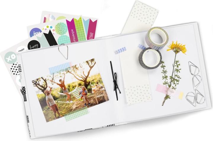 Immagine prodotto Hama Set creativo, crea il tuo album personalizzato con diversi accessori, idea regalo per foto fai da te (18 x 18 cm)