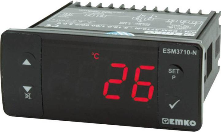 Image du produit Emko Régulateur de température ESM 3710 N Pt100 50 à 400 °C Relais 16 A (L x l H) 71 76 34.5 mm