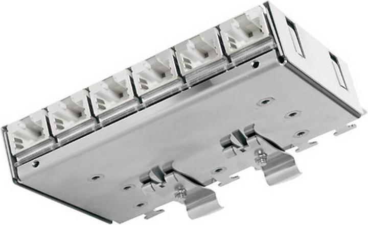 Actual product image Telegärtner Network Patch Panel 6 Port 6a 3 U