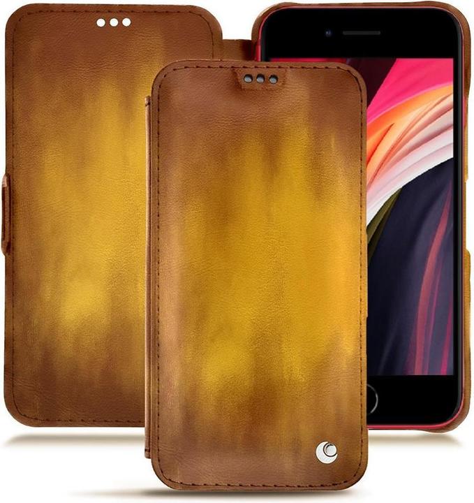 Productafbeelding Noreve Lederen omslag horizontaal (Apple iPhone SE (2e generatie))