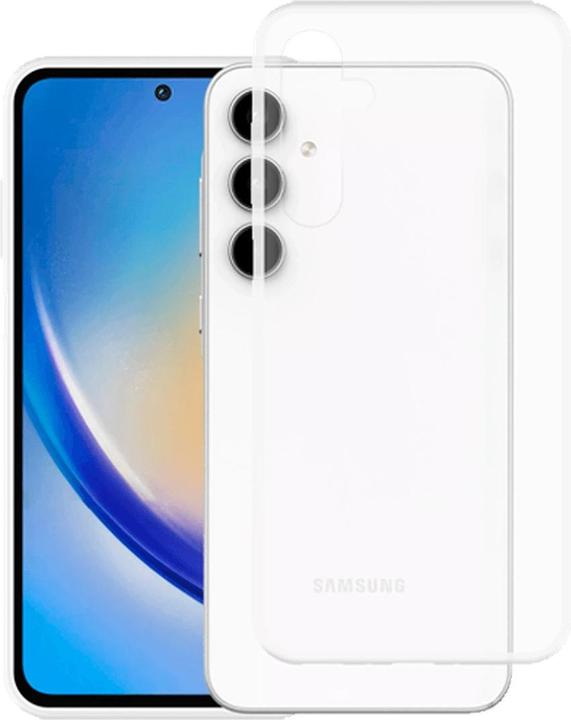 Actual product image Just in Case TPU Back Cover Transparent Samsung Galaxy A35 (Samsung Galaxy A35)