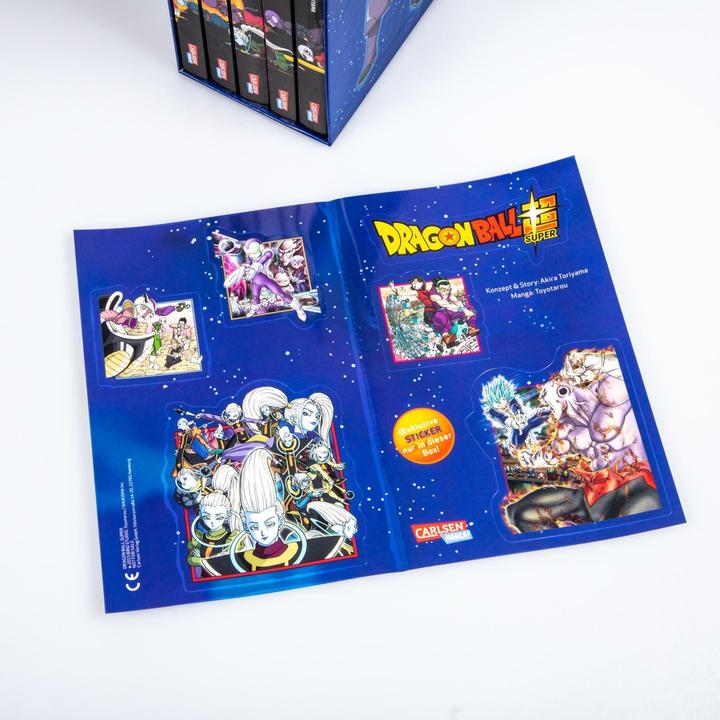 Actual product image Dragon Ball Super Bände 6-10 im Sammelschuber mit Extra (German, Akira Toriyama (Original Story), 2020)