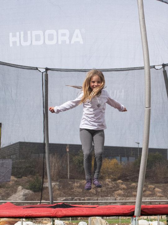 Actual product image Hudora Fantastic Trampoline 300V (300 cm)