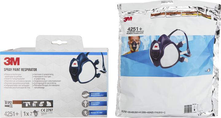 Image du produit 3M Masque de protection respiratoire DUPLIKAT (FFA1P2 R D, 1 x)