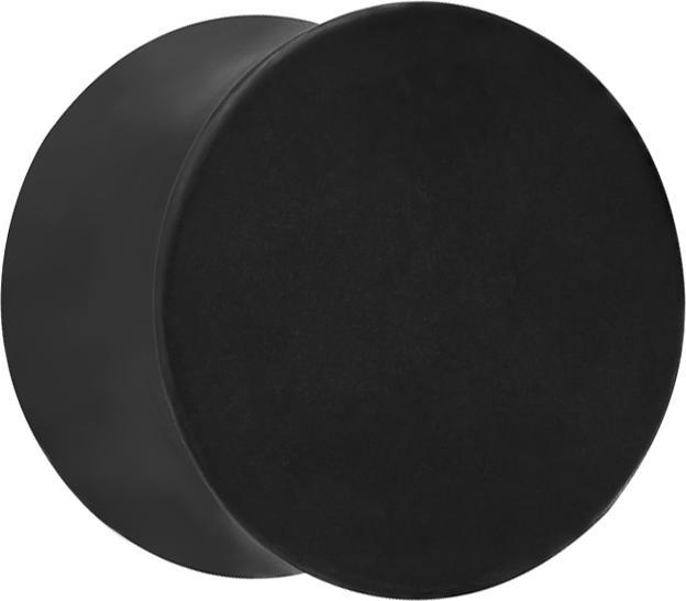 Produktbild Star Piercing Flared Plug schwarz matt (ohne Messing, Chirurgenstahl 316L)