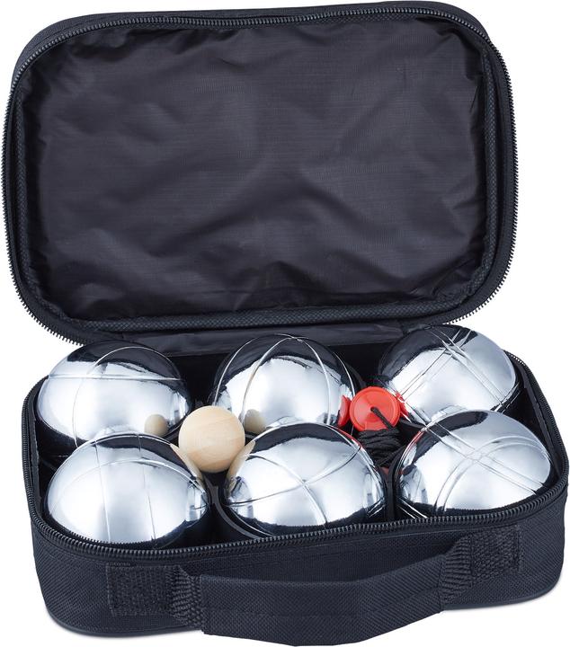Relaxdays Boule Set (6 x, 70 mm)