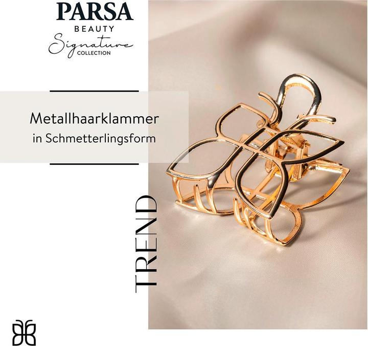 Produktbild Parsa Beauty Haarklammer Schmetterling Gold